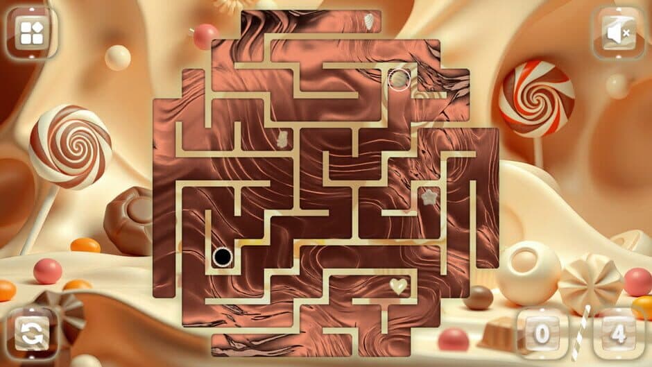Скриншот 3 из Sweetie Candy Maze: White Chocolate