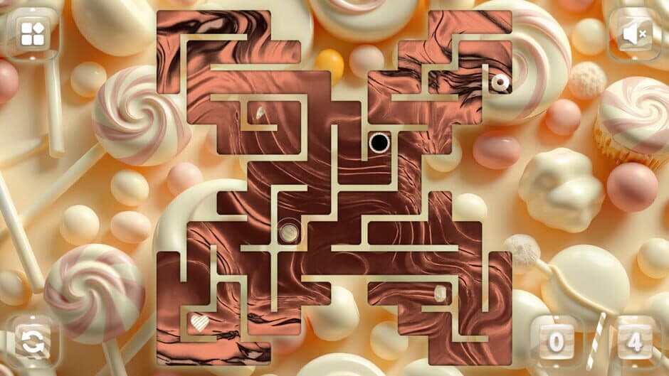 Скриншот 4 из Sweetie Candy Maze: White Chocolate