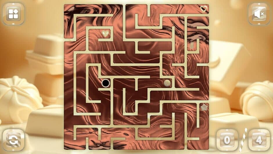 Скриншот 5 из Sweetie Candy Maze: White Chocolate