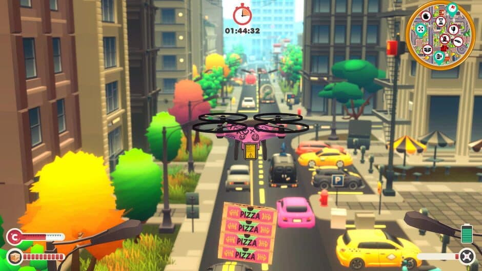 Скриншот 4 из Auto Sport Racing & Drone Delivery: FPV Simulator