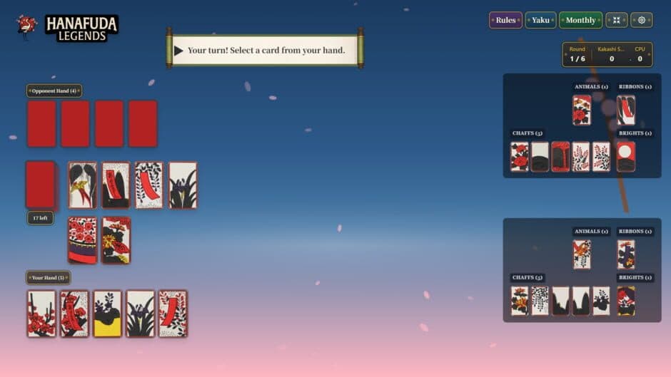 Скриншот 3 из Hanafuda Legends