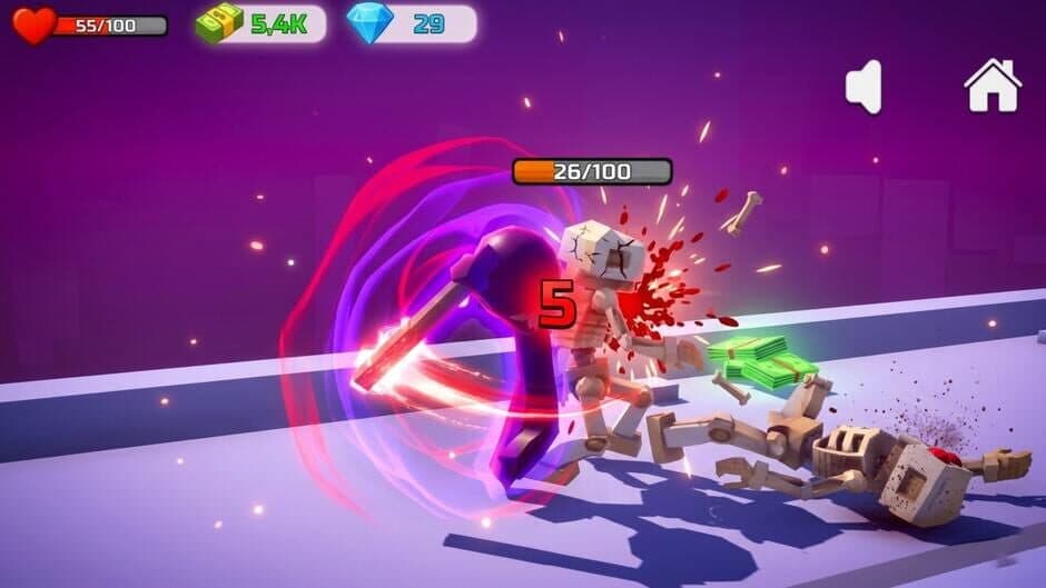 Скриншот 4 из Stickman Monster Battle 3D