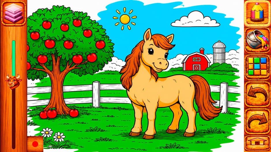 Скриншот 3 из Animal Farm Coloring Book for Kids & Toddlers
