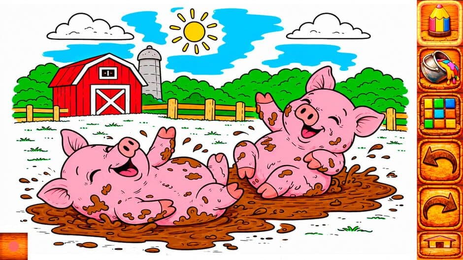 Скриншот 6 из Animal Farm Coloring Book for Kids & Toddlers