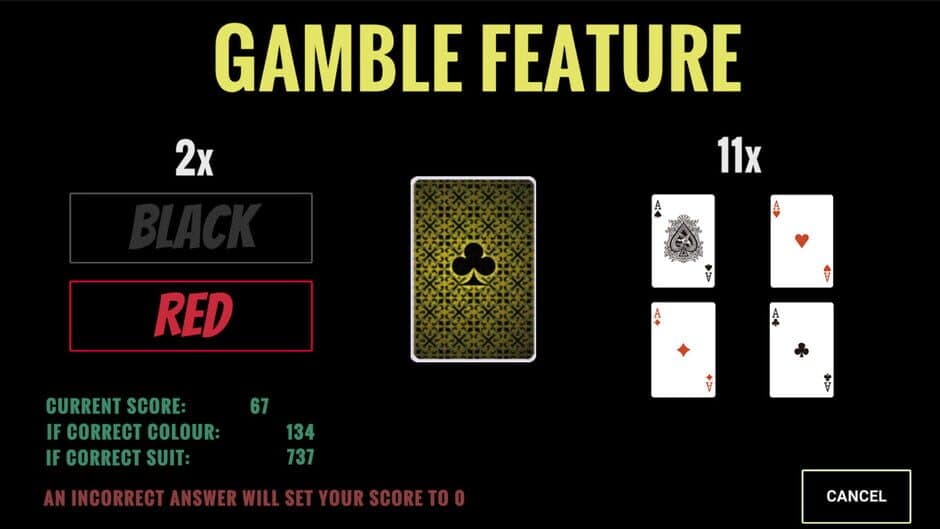 Скриншот 1 из BlackJack Math Trainer