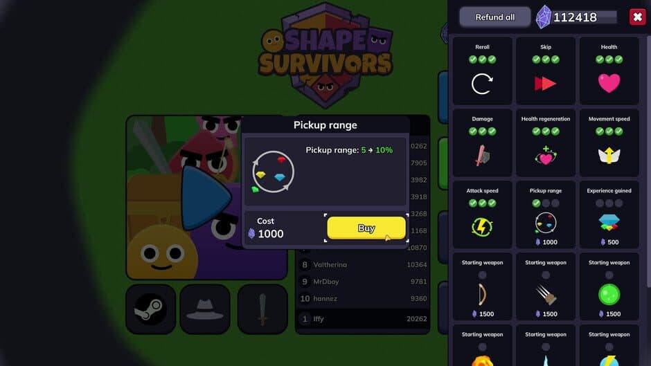 Скриншот 6 из Shape Survivors