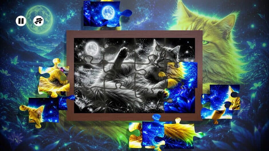 Скриншот 5 из Puzzles: Space Cats