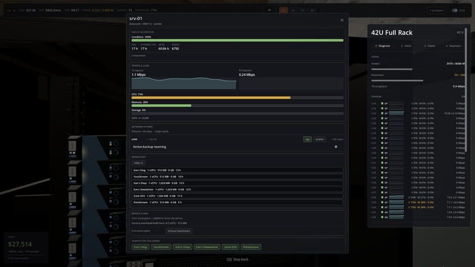 Скриншот 7 из Uptime: A Cloud Provider Sim