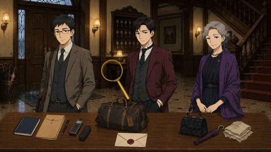 Скриншот 2 из Mystery at Rainy Night Manor: The Missing Invitation