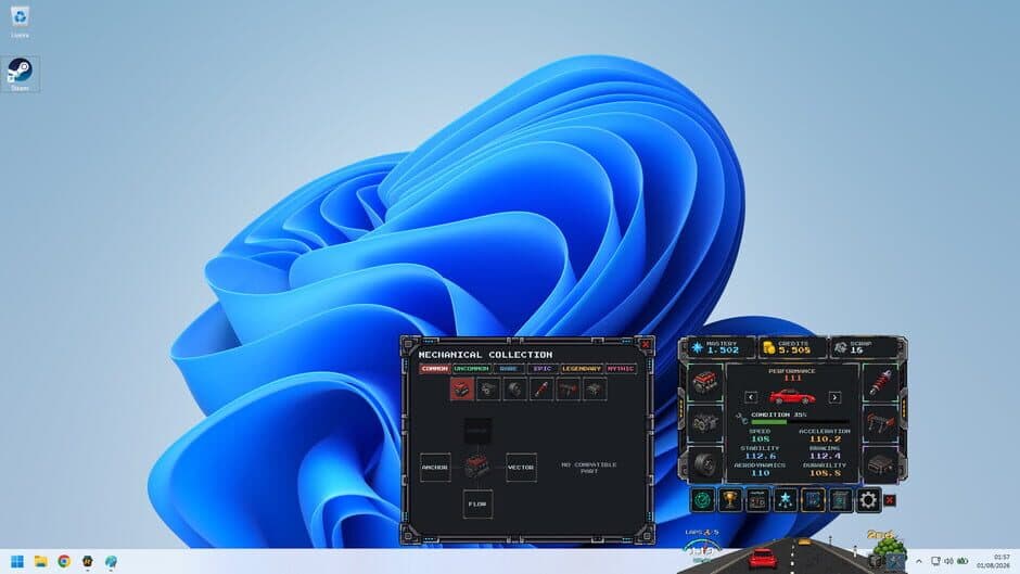 Скриншот 2 из Desk Top Racer