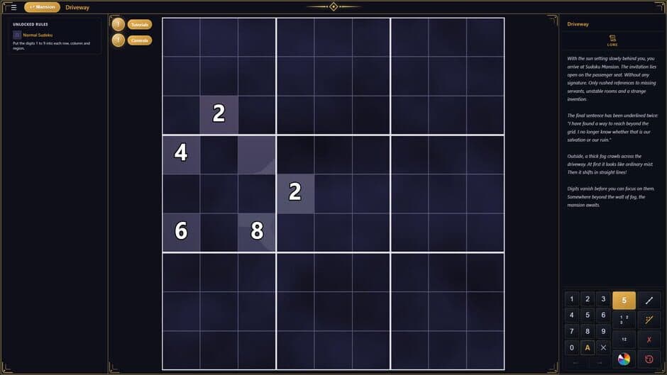 Скриншот 3 из Sudoku Mansion