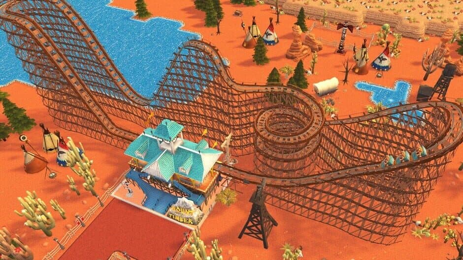 Скриншот 2 из RollerCoaster Tycoon Adventures