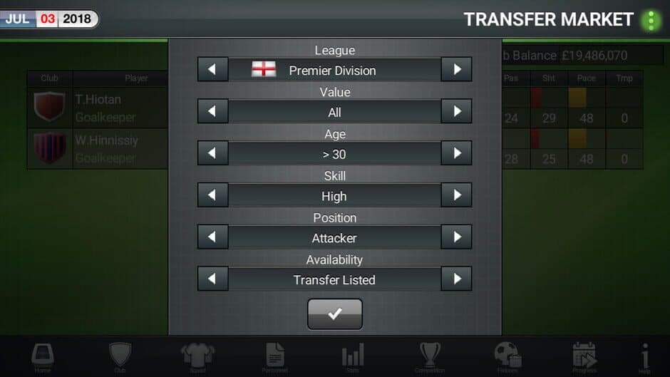 Скриншот 8 из Football Director 2019