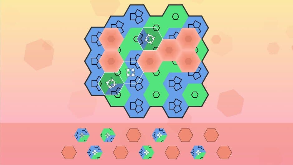 Скриншот 6 из Aurora Hex: Pattern Puzzles