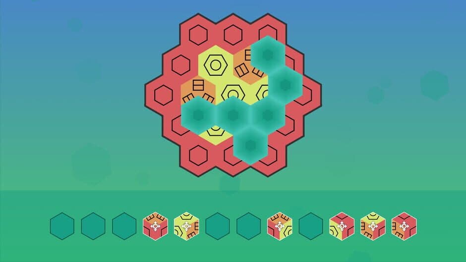 Скриншот 3 из Aurora Hex: Pattern Puzzles