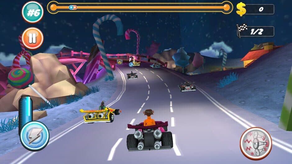 Скриншот 2 из Beasty Karts