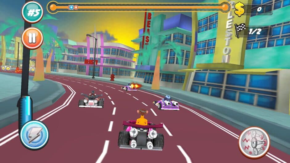 Скриншот 4 из Beasty Karts