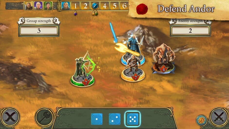 Скриншот 4 из Legends of Andor: The King's Secret