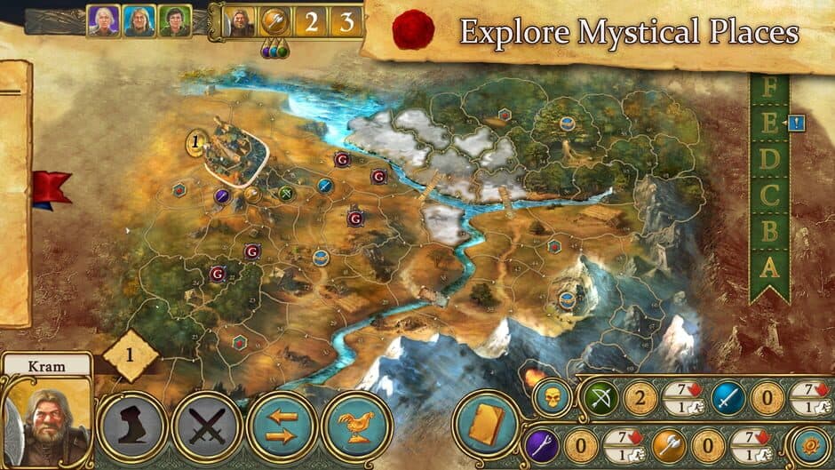 Скриншот 1 из Legends of Andor: The King's Secret