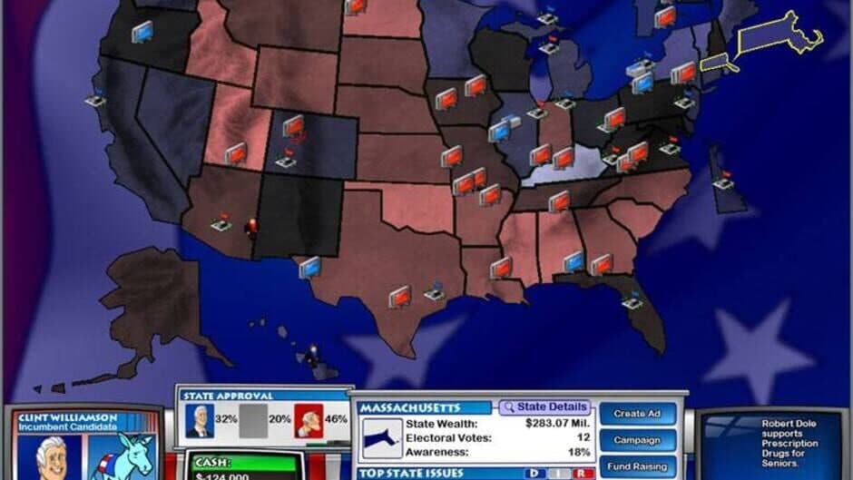 Скриншот 1 из The Political Machine 2004