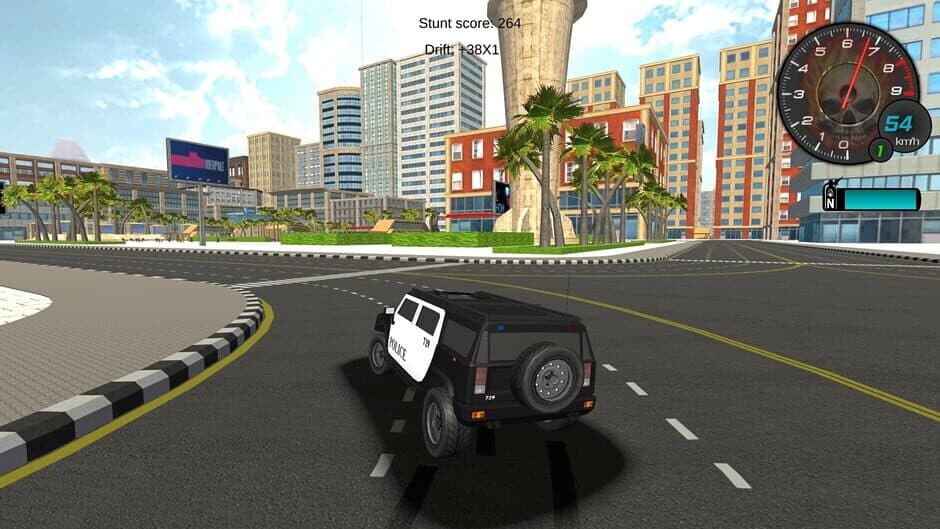 Скриншот 2 из Police Stunt Cars
