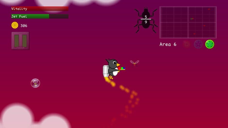 Скриншот 2 из Penguins vs. Bugs