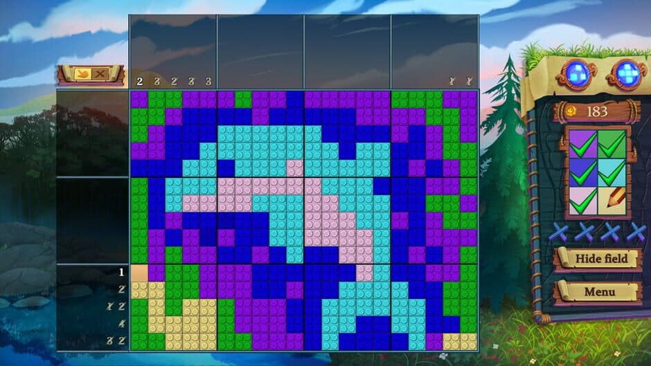 Скриншот 6 из Adventure Mosaics: Forest Spirits