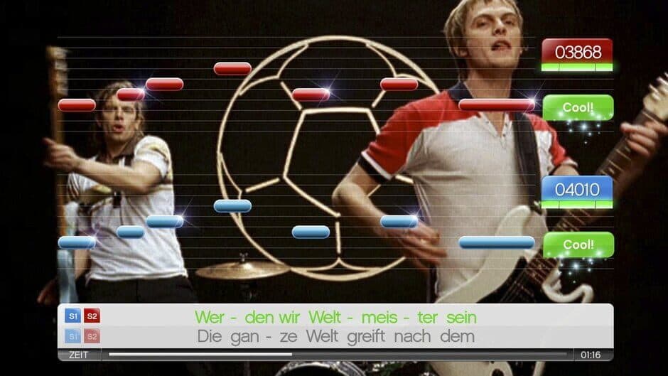 Скриншот 1 из SingStar: Fussballhits