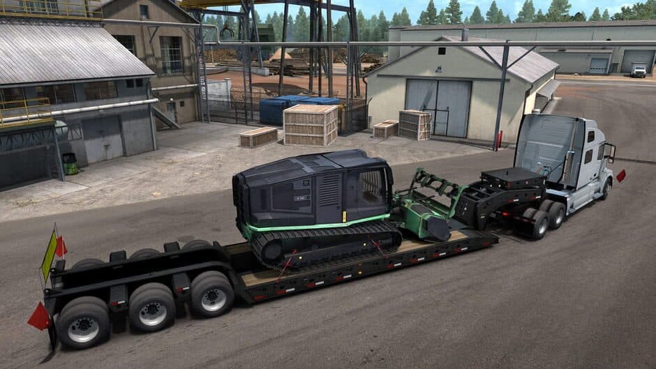 Скриншот 4 из American Truck Simulator: Forest Machinery