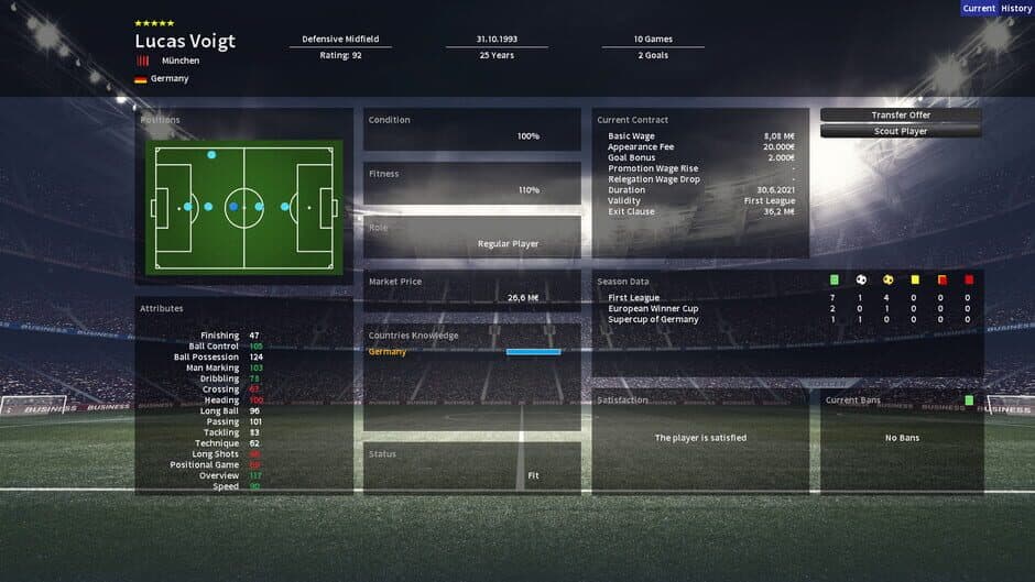 Скриншот 3 из Player's Eleven