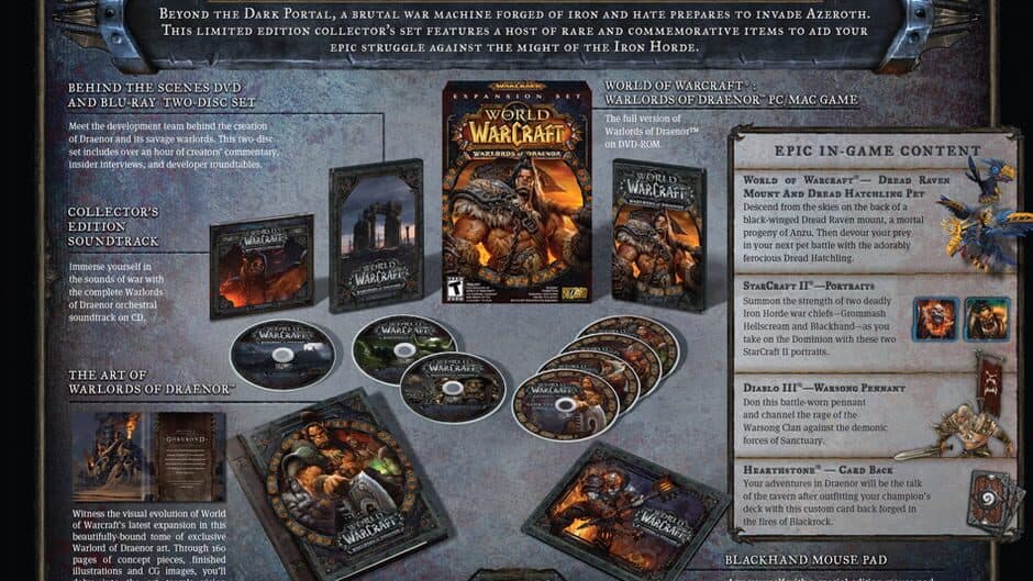 Скриншот 1 из World of Warcraft: Warlords of Draenor - Collector's Edition