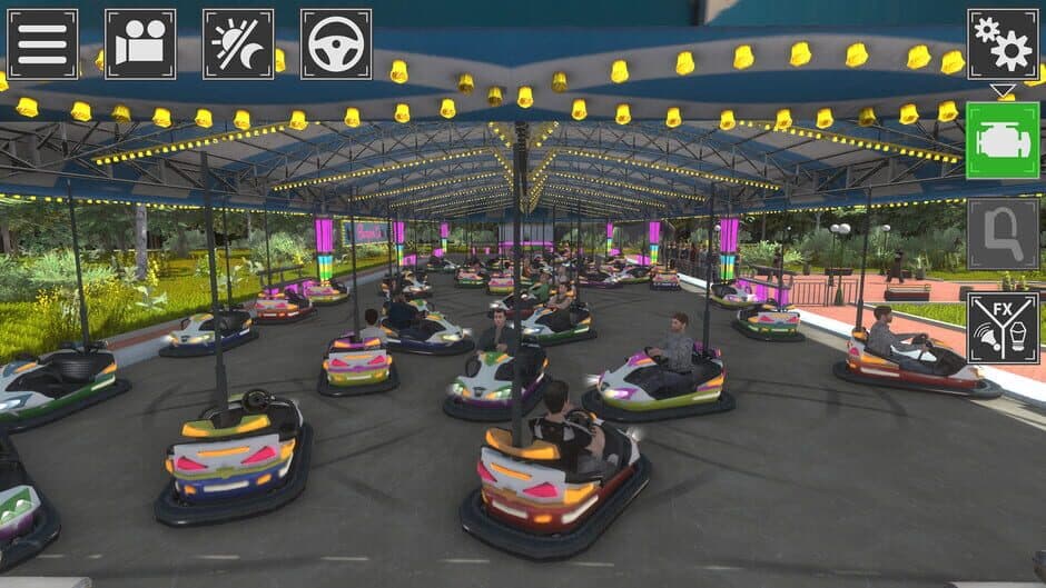 Скриншот 6 из Theme Park Simulator: Rollercoaster Paradise