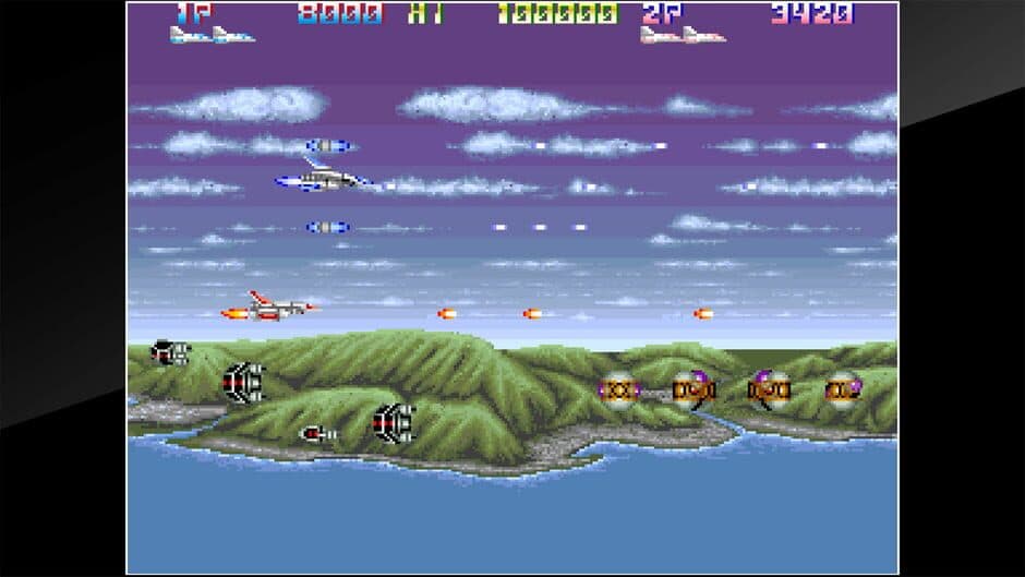 Скриншот 5 из Arcade Archives: Thunder Cross II