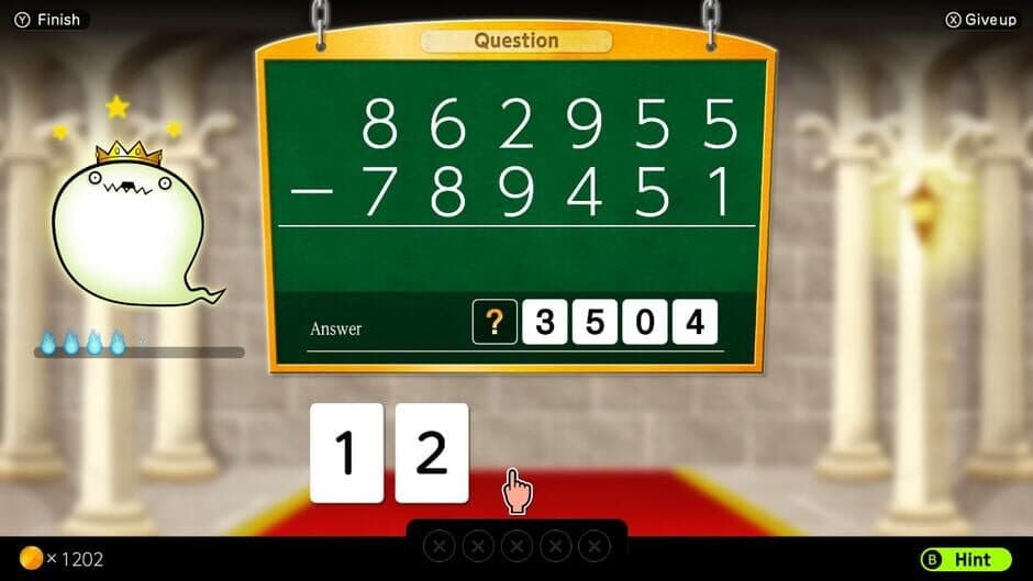 Скриншот 2 из Calculation Castle: Greco's Ghostly Challenge "Subtraction"