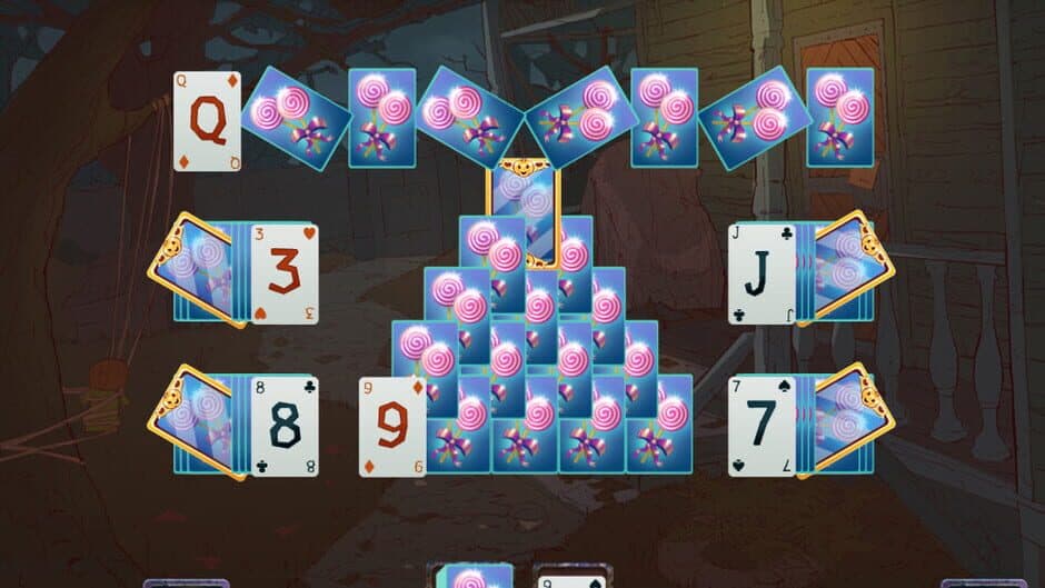 Скриншот 1 из Solitaire Game Halloween 2