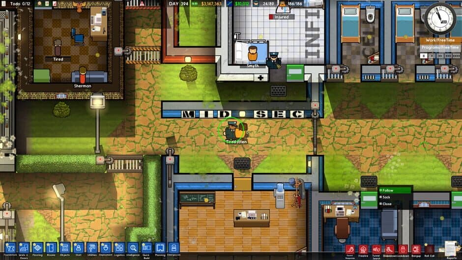Скриншот 4 из Prison Architect: Cleared for Transfer