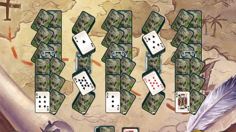 Скриншот 6 из Solitaire Legend of the Pirates 2