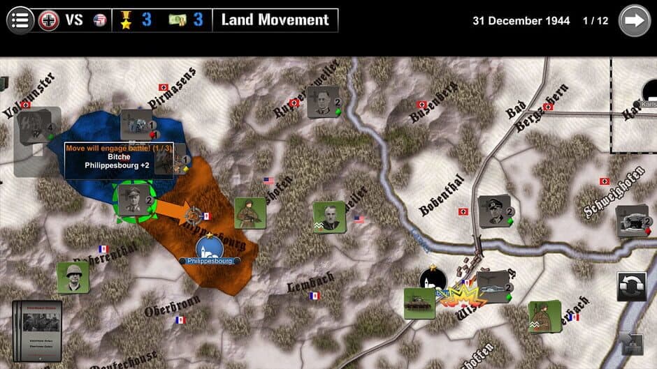 Скриншот 8 из Wars Across the World: Nordwind 1945