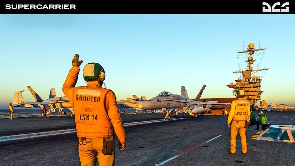 Скриншот 9 из DCS World: Supercarrier