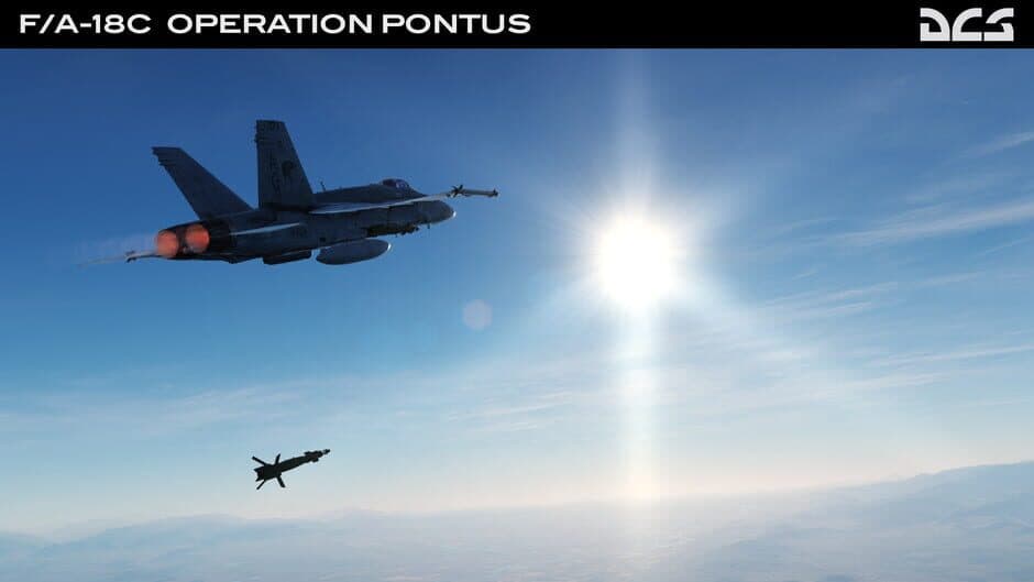 Скриншот 11 из DCS World: F/A-18C Operation Pontus Campaign