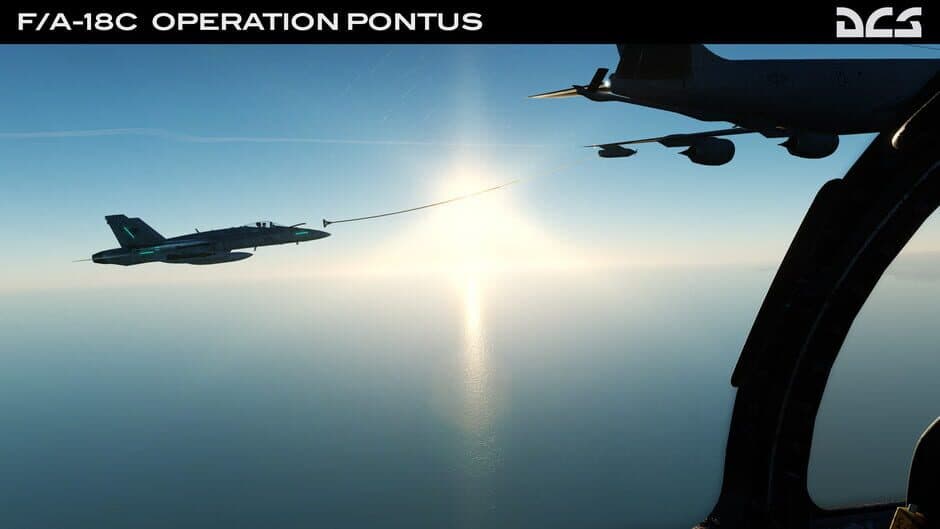 Скриншот 10 из DCS World: F/A-18C Operation Pontus Campaign
