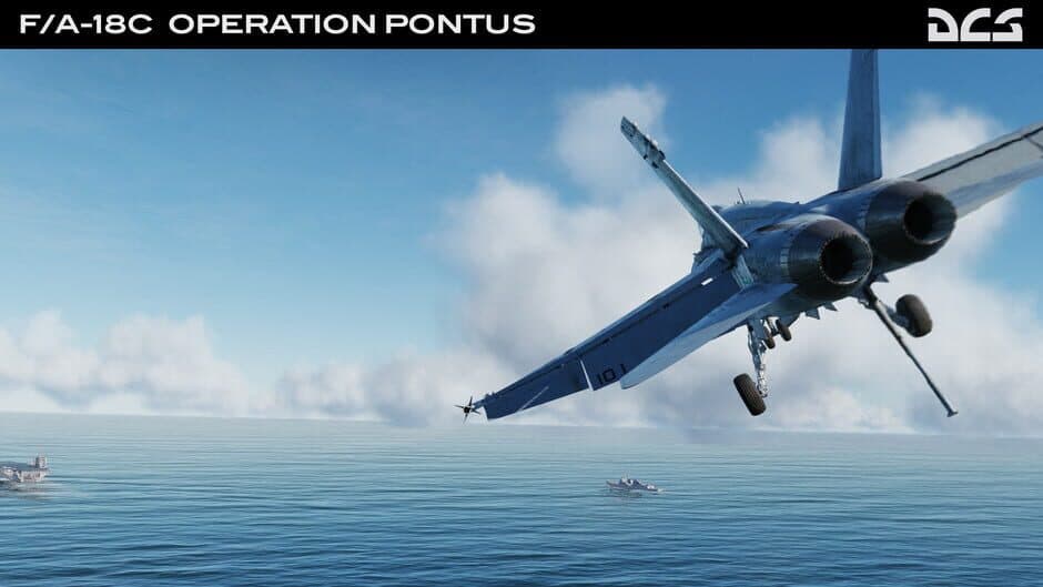 Скриншот 9 из DCS World: F/A-18C Operation Pontus Campaign