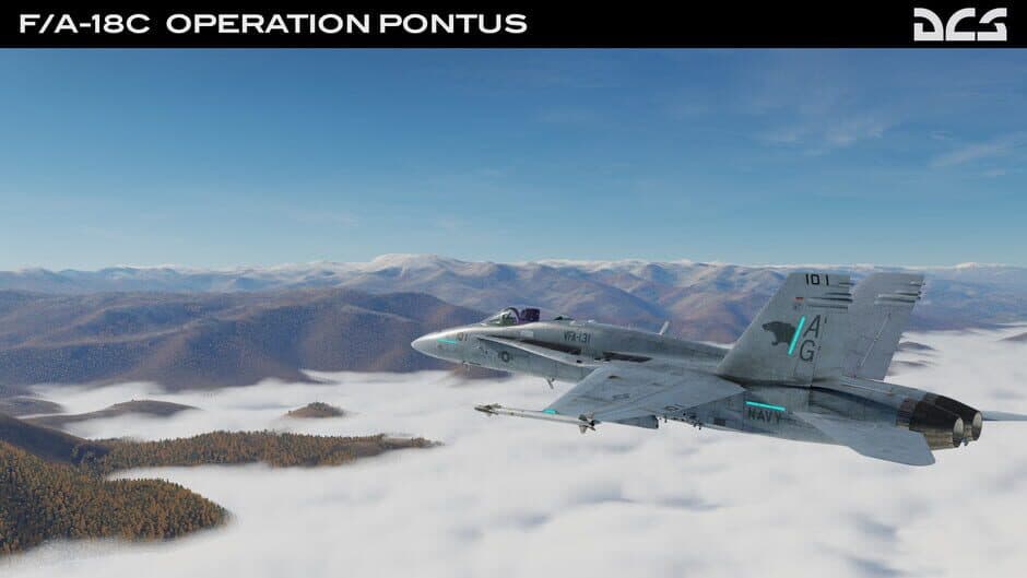 Скриншот 6 из DCS World: F/A-18C Operation Pontus Campaign