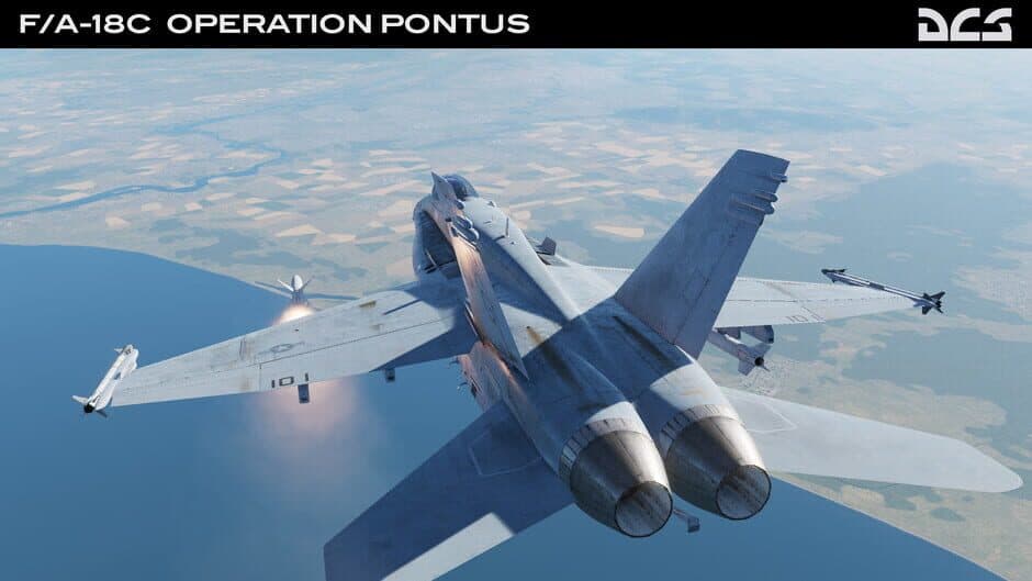Скриншот 8 из DCS World: F/A-18C Operation Pontus Campaign
