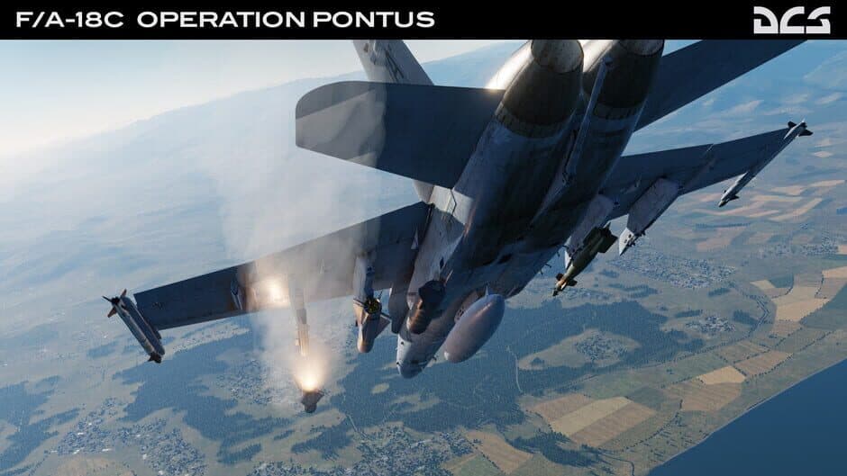 Скриншот 5 из DCS World: F/A-18C Operation Pontus Campaign
