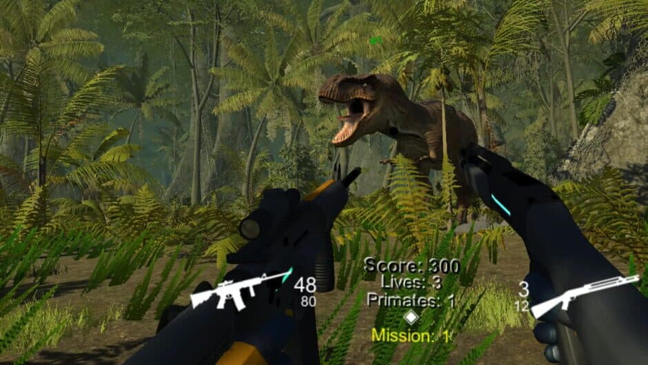 Скриншот 2 из Dinosaur Hunting Patrol 3D Jurassic VR