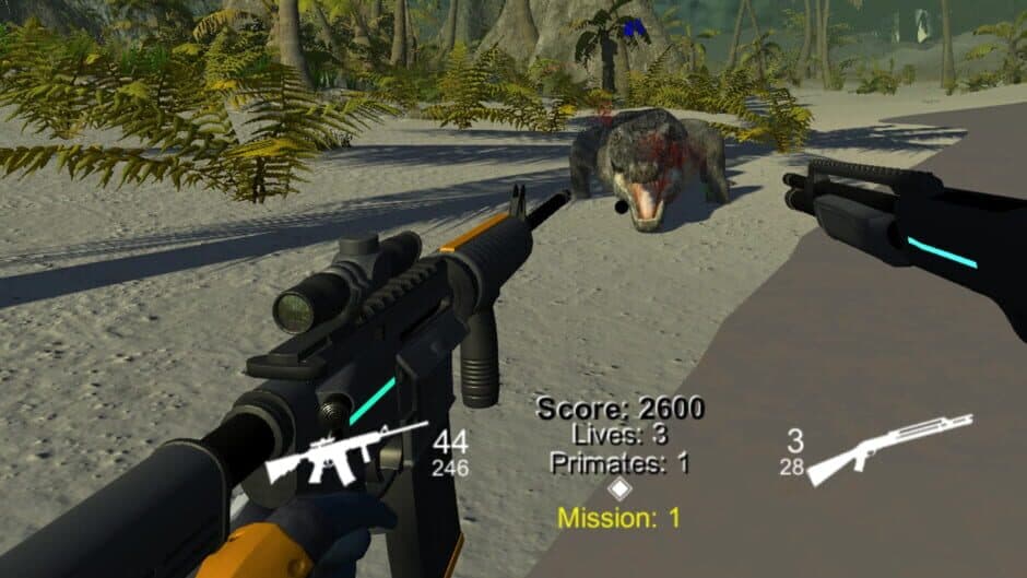 Скриншот 4 из Dinosaur Hunting Patrol 3D Jurassic VR