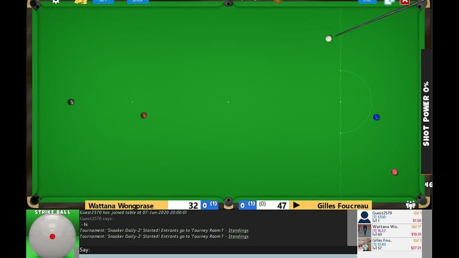 Скриншот 4 из Flash Snooker Game