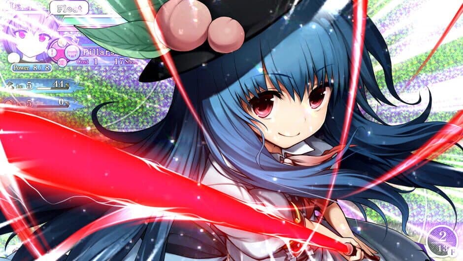 Скриншот 2 из Touhou Genso Wanderer Reloaded: Tenshi Hinanawi