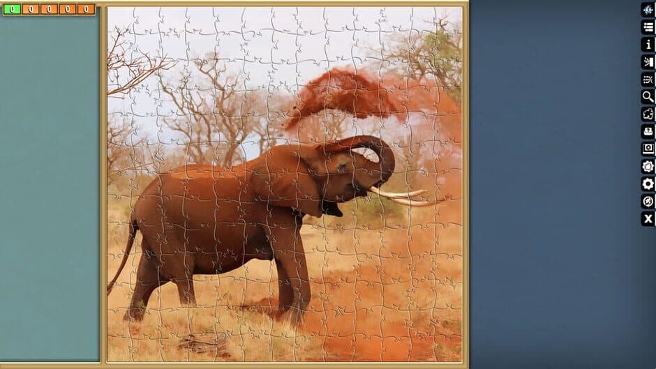 Скриншот 1 из Pixel Puzzles Ultimate: Elephants